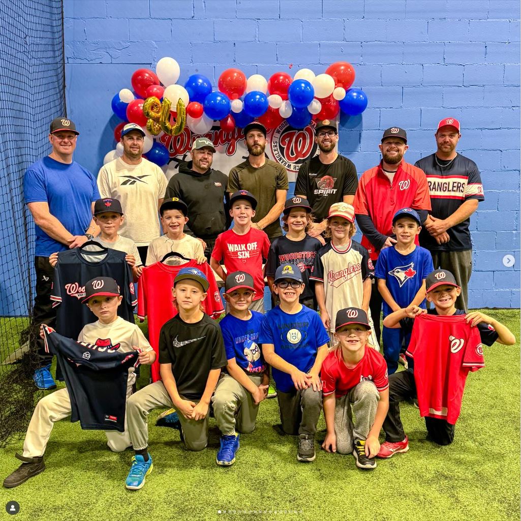 8U Woodstock Wranglers team photo
