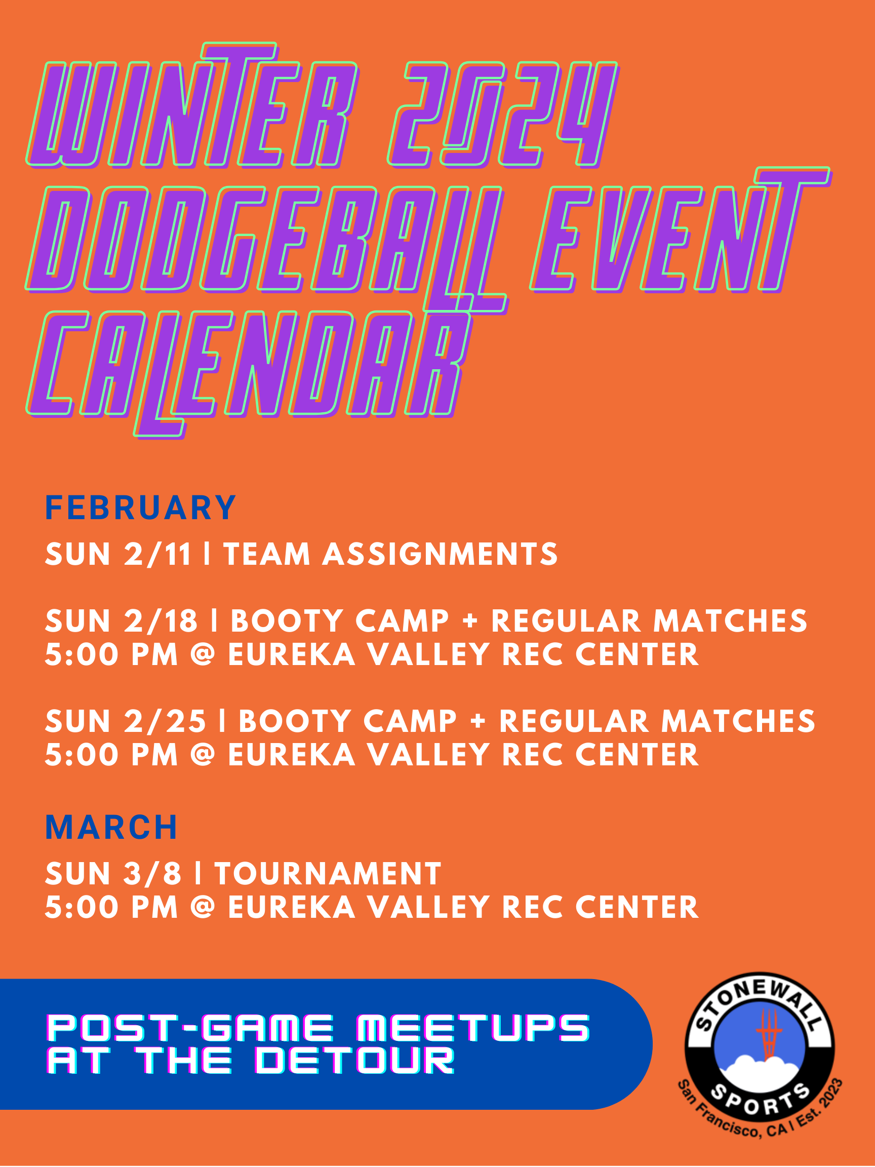 Stonewall Sports San Francisco Powered by TeamLinkt