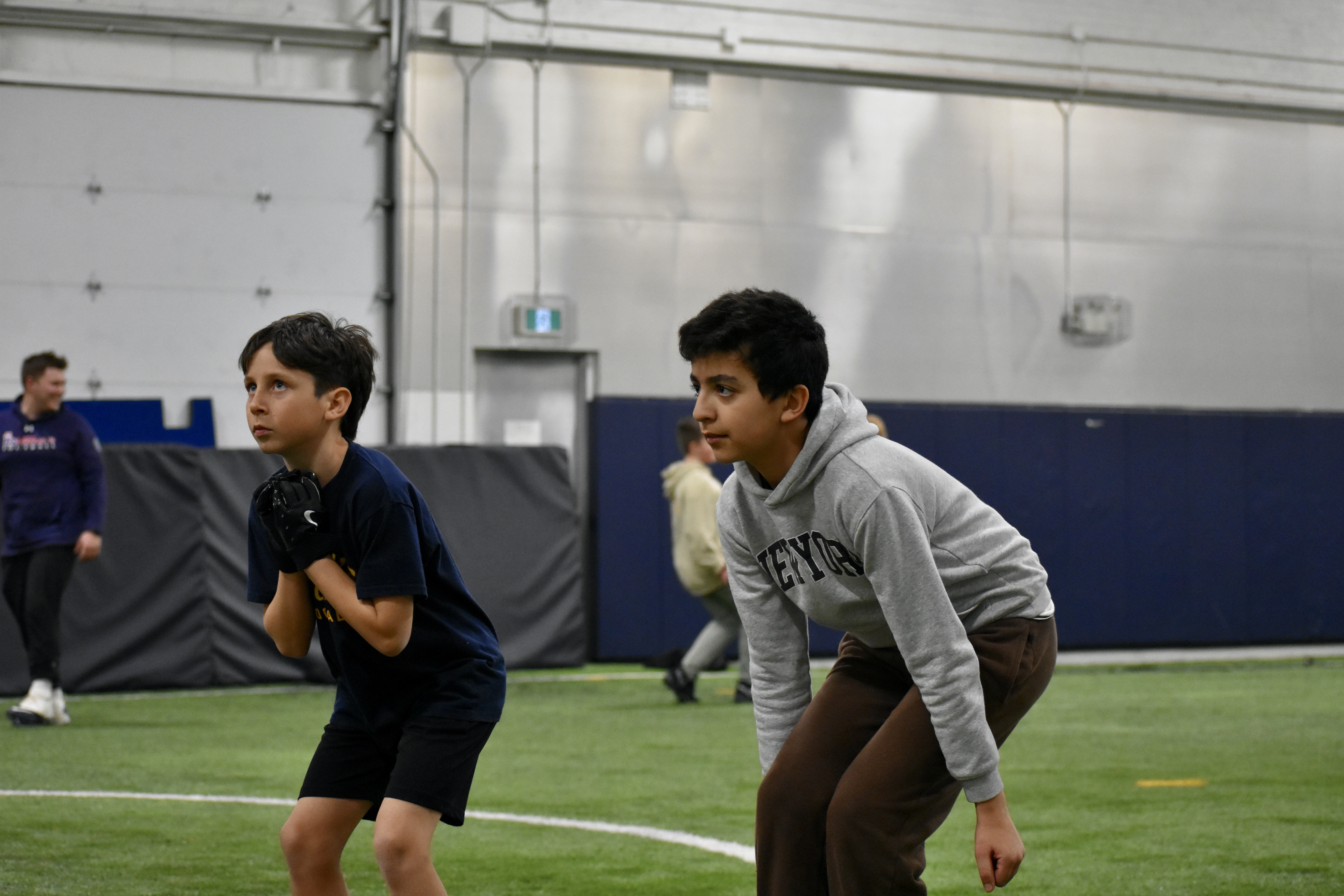 KMFL Winter Camp athletes training in Kingston Ontario