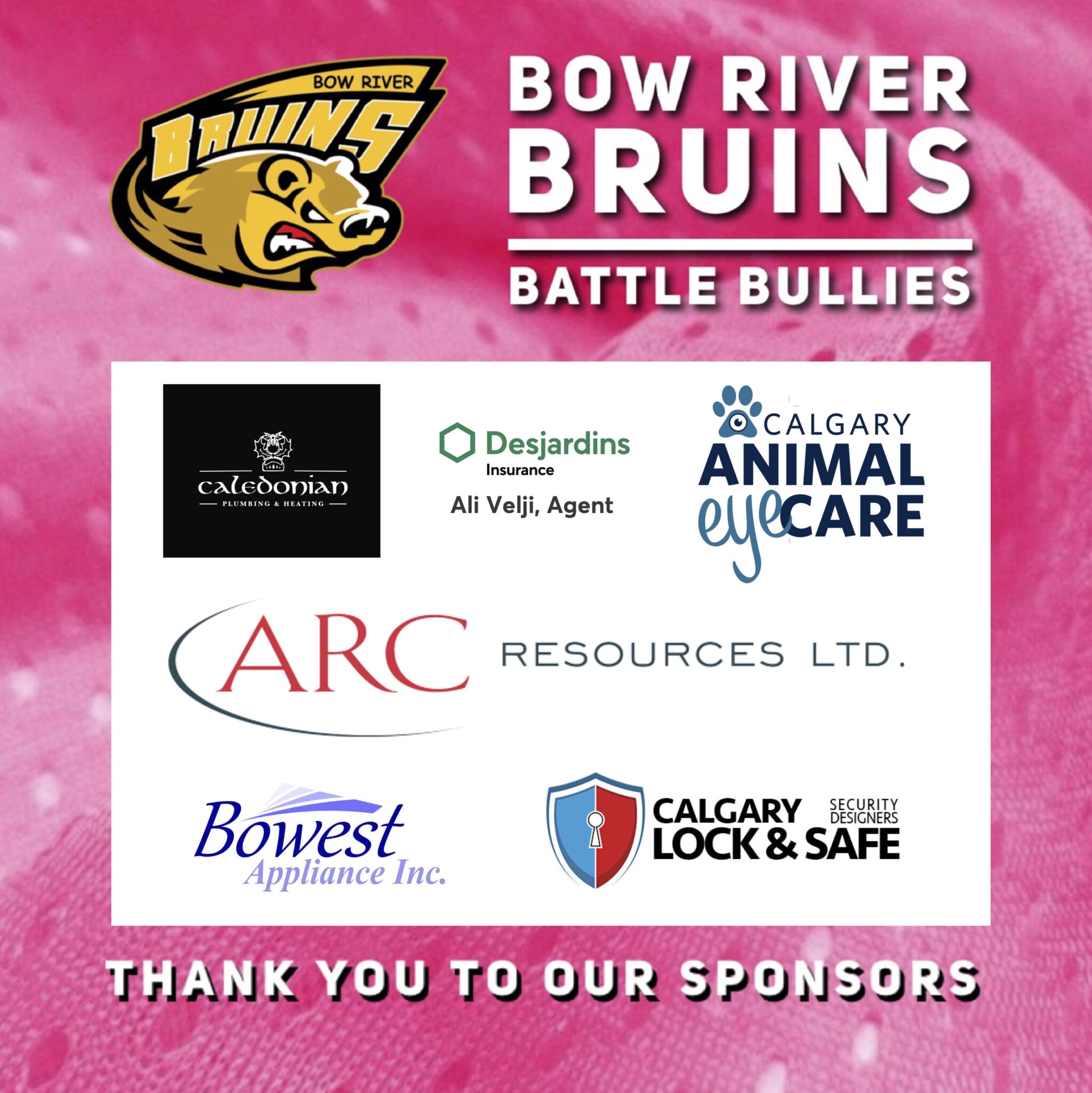 Thank You Sponsors
