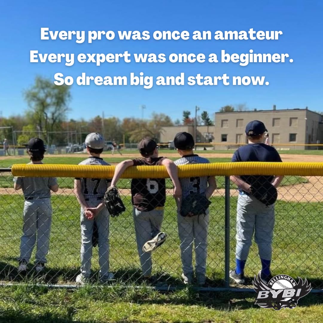 May be an image of text that says 'Every pro was once an amateur Every expert was once a beginner. So dream big and start now. ALINGHAN ቅድን S LLINGHA NGH'