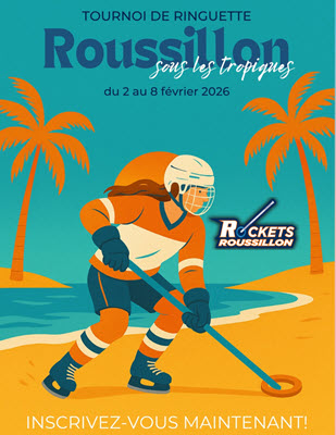 Tournoi de Ringuette Roussillon-Brossard 2 au 8 février 2026